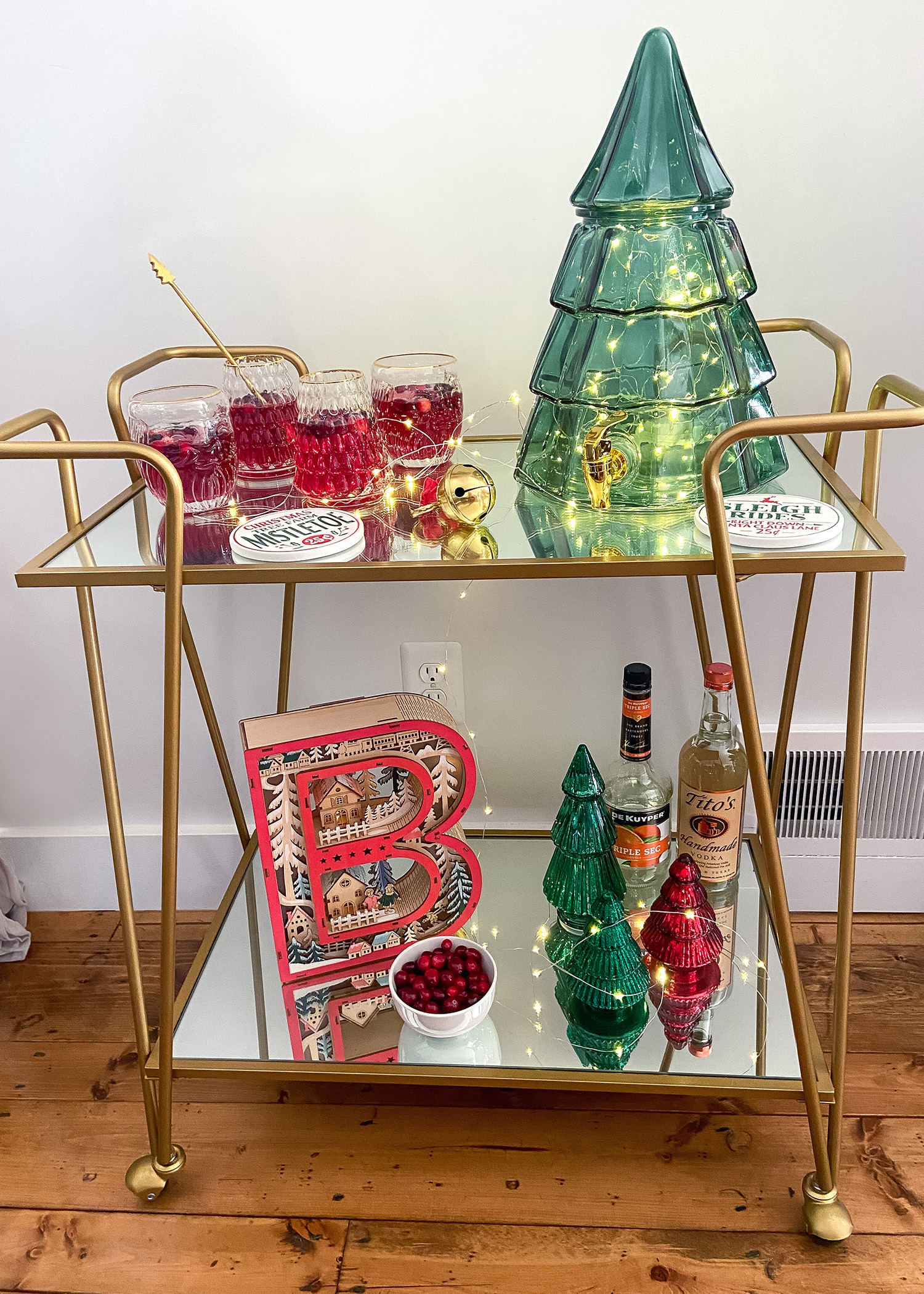 Bar Cart | Christmas 2023