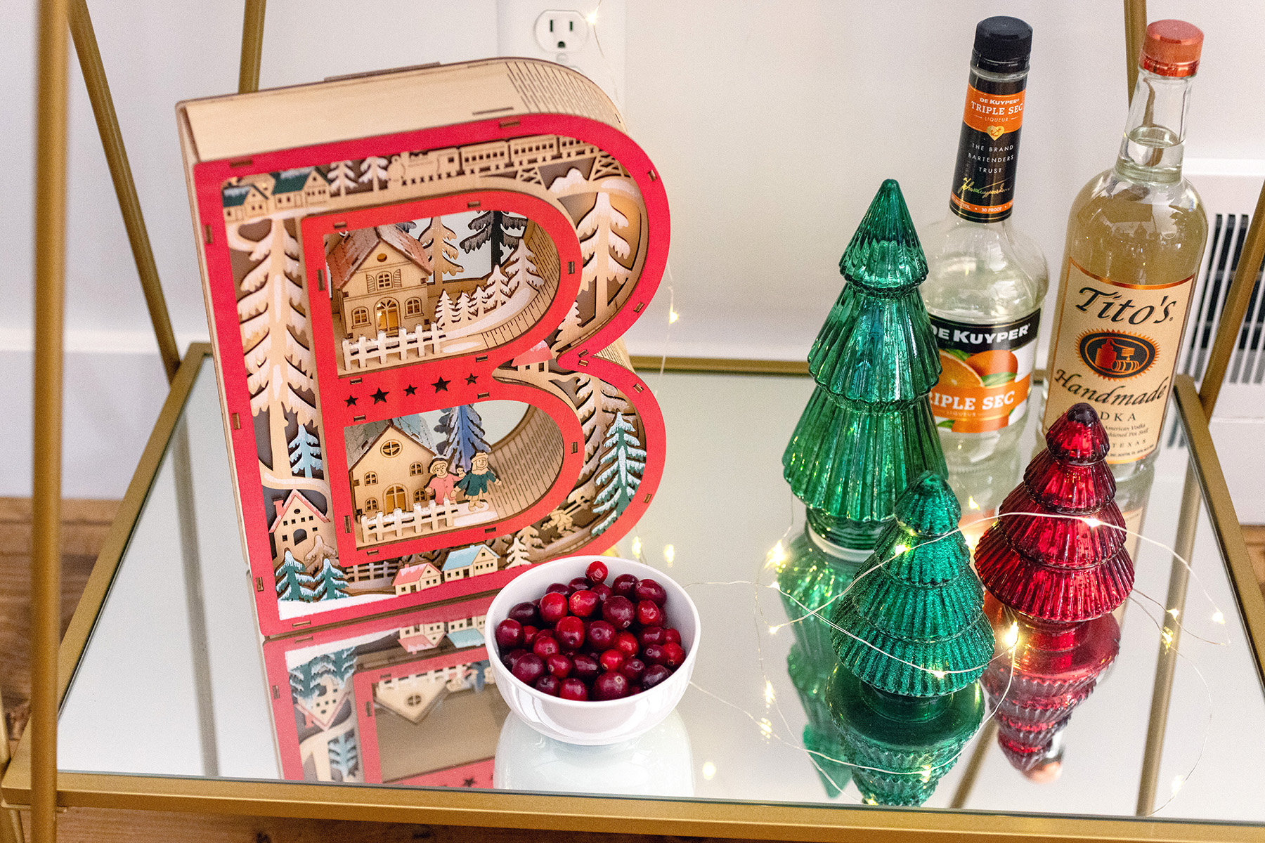 Christmas 2023 | Bar Cart Decor