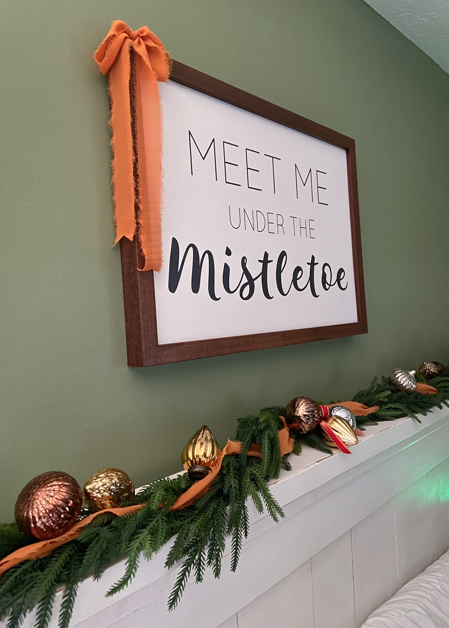 Meet Me Under the Mistletoe Sign