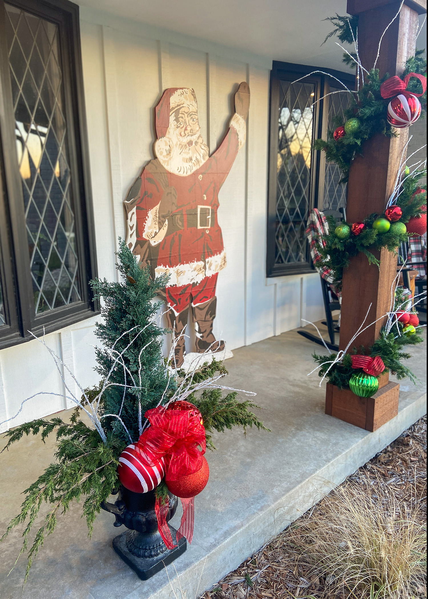 Front Porch Santa