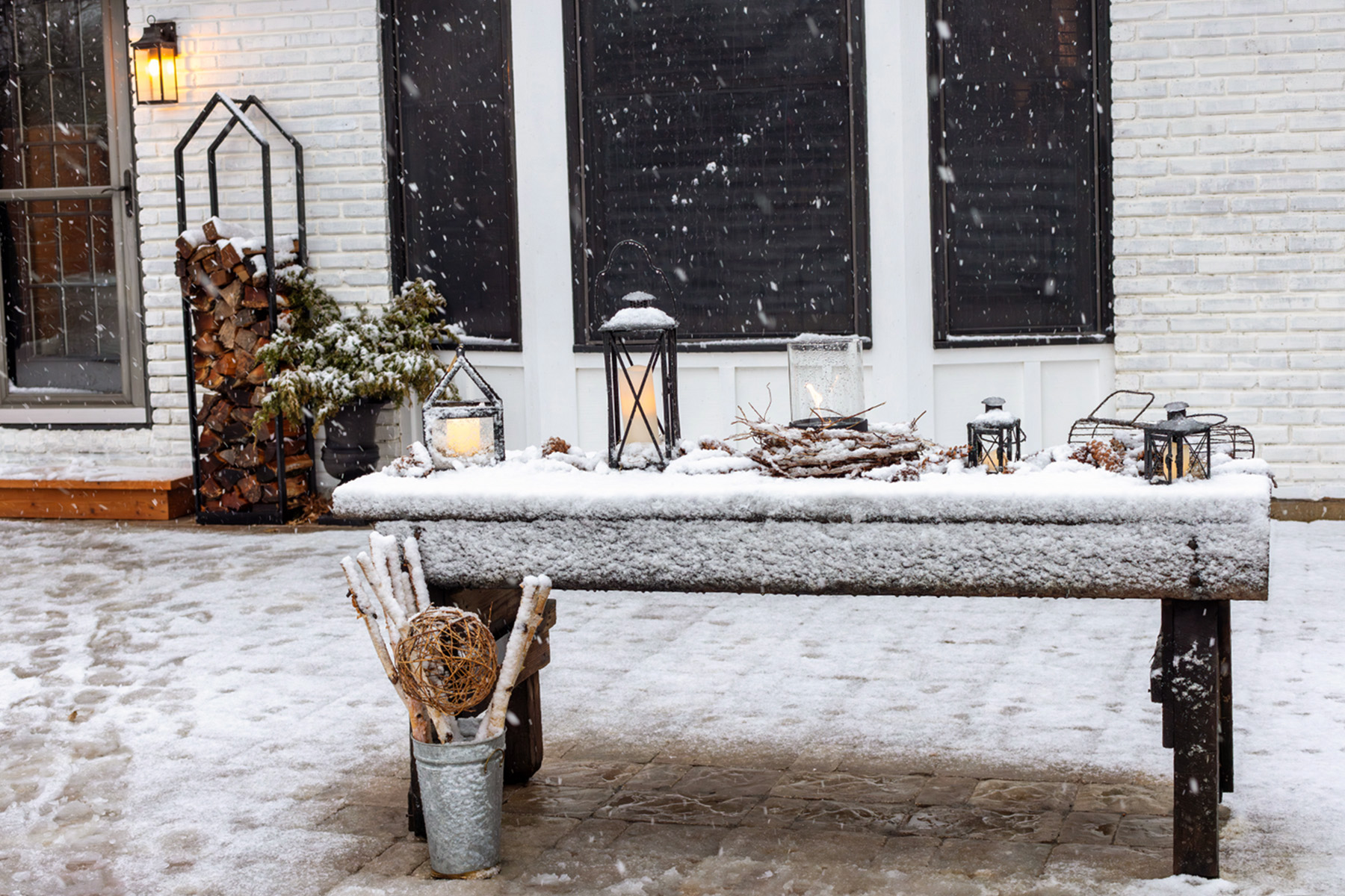 2024 Outdoor Winter Back Patio