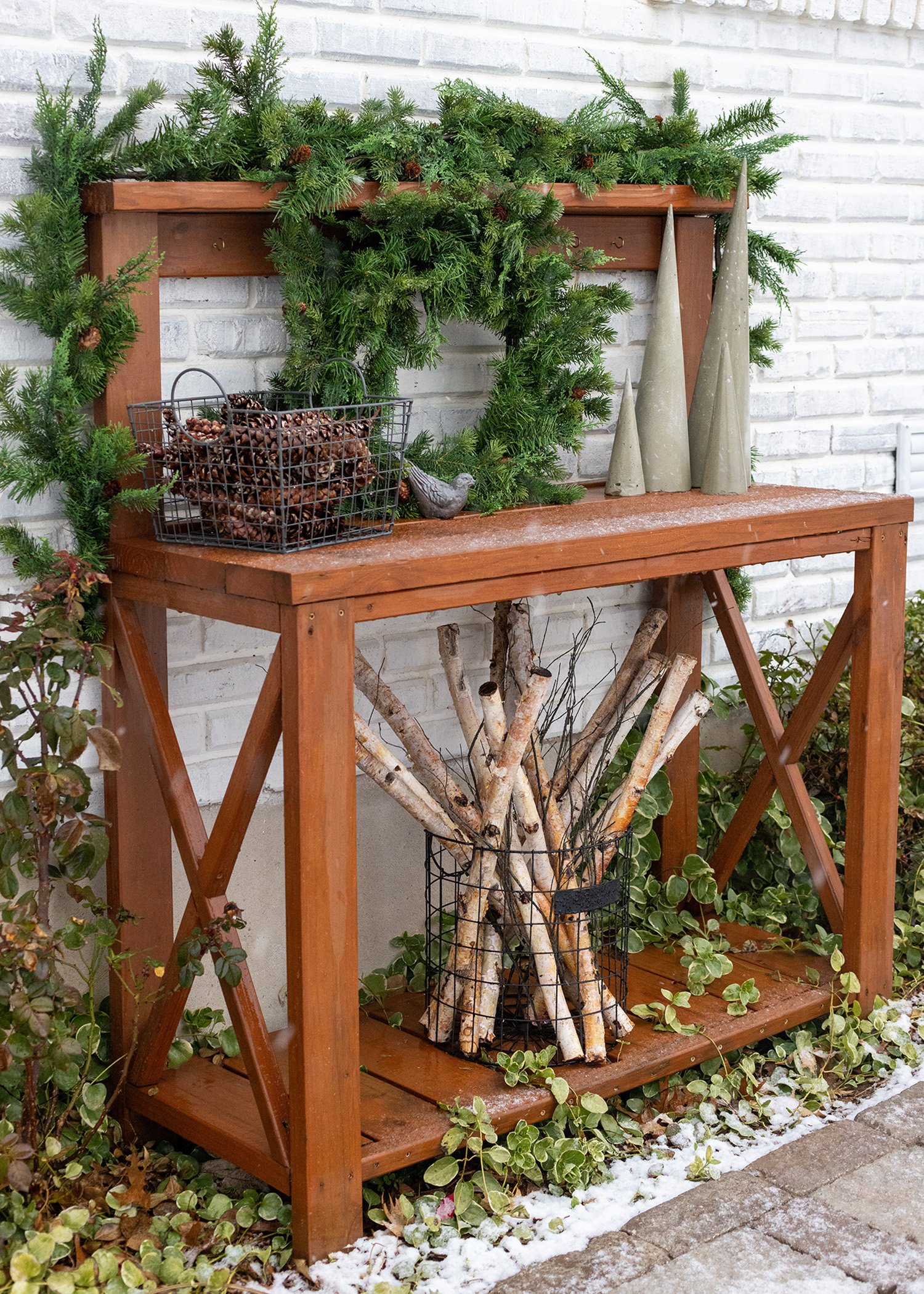 2024 Winter Potting Bench | Greeneryl