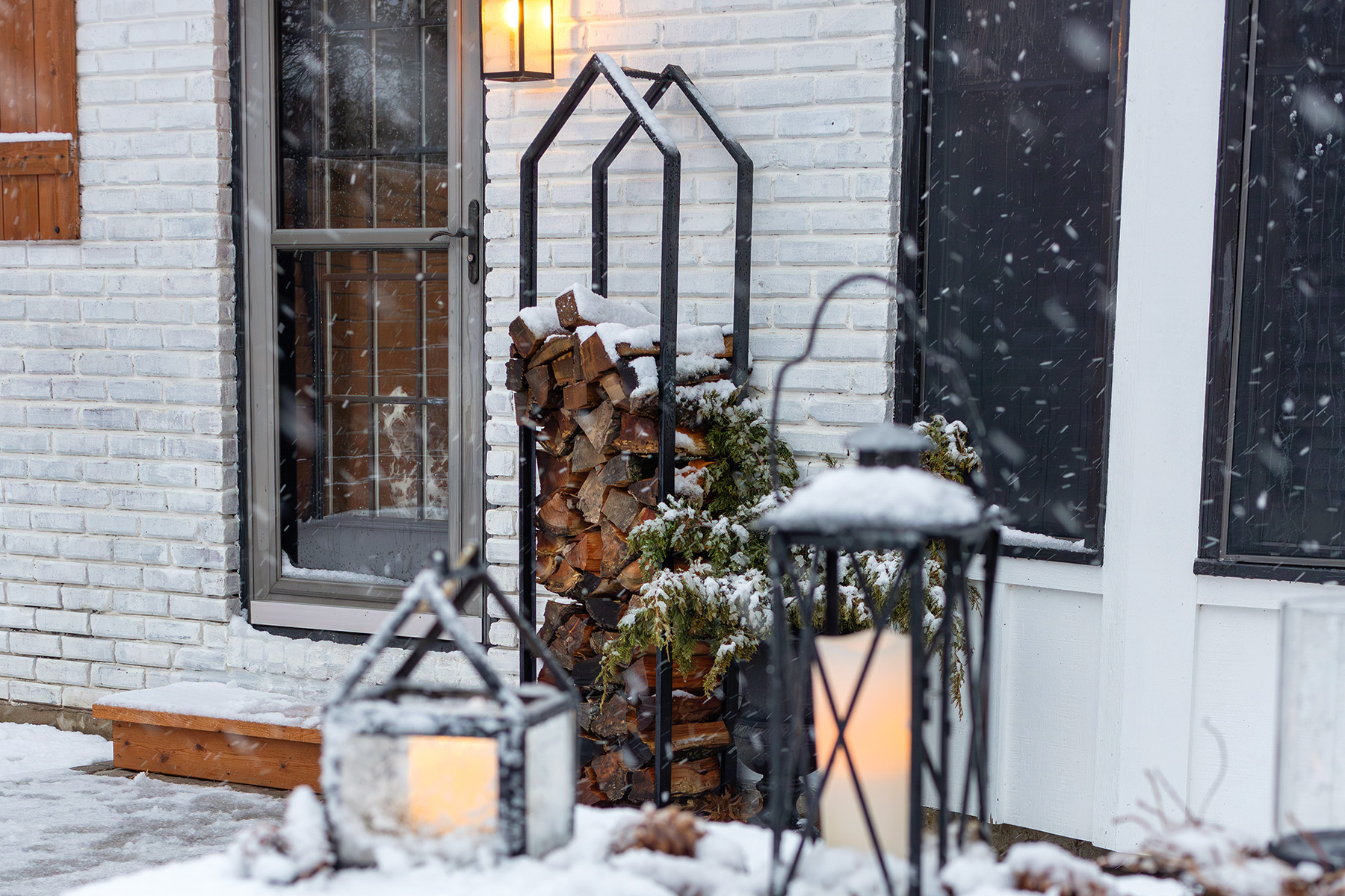 2024 Winter Snow Patio | Emmie