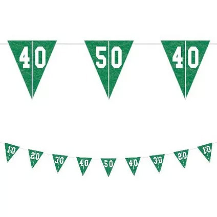 Football Field Felt Pennant Banner