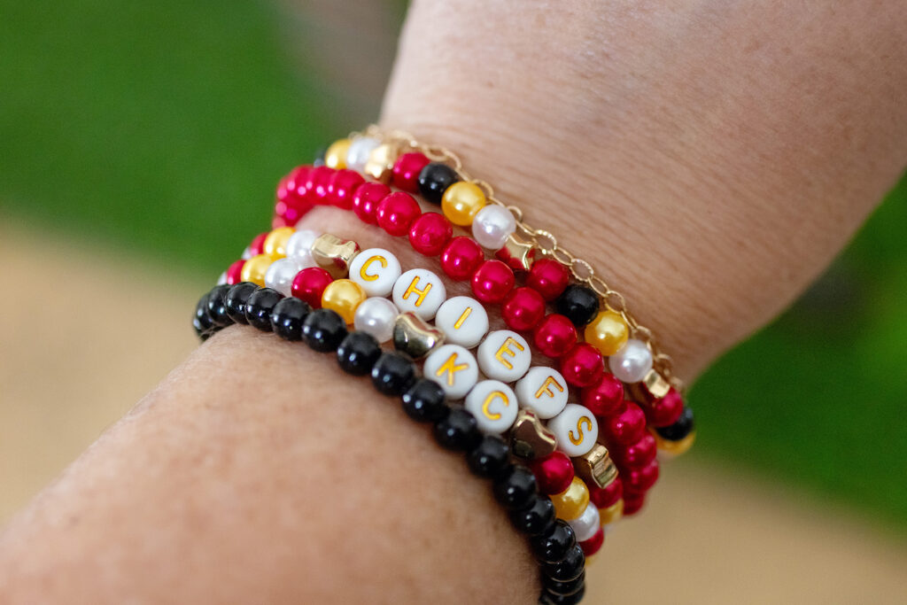 DIY KC Chiefs Friendship Bracelets