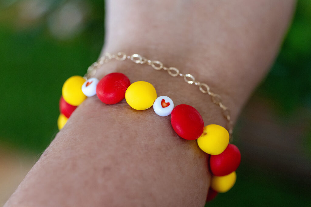 KC Chiefs Friendship Bracelets | Homemade Beads