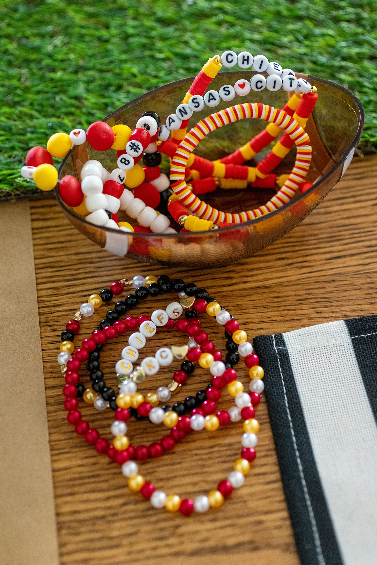 Super Bowl Kansas City Chiefs Friendship Bracelets