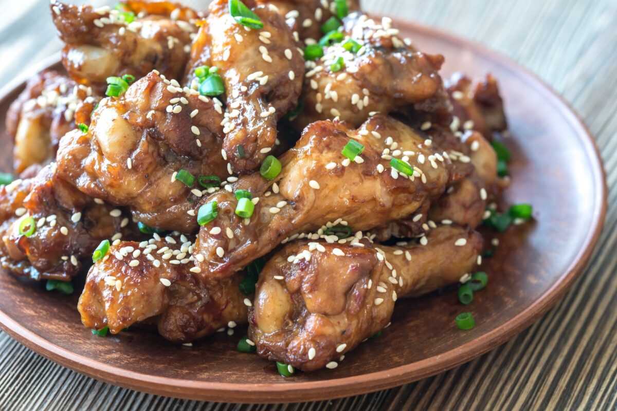 Sesame Chicken Wings