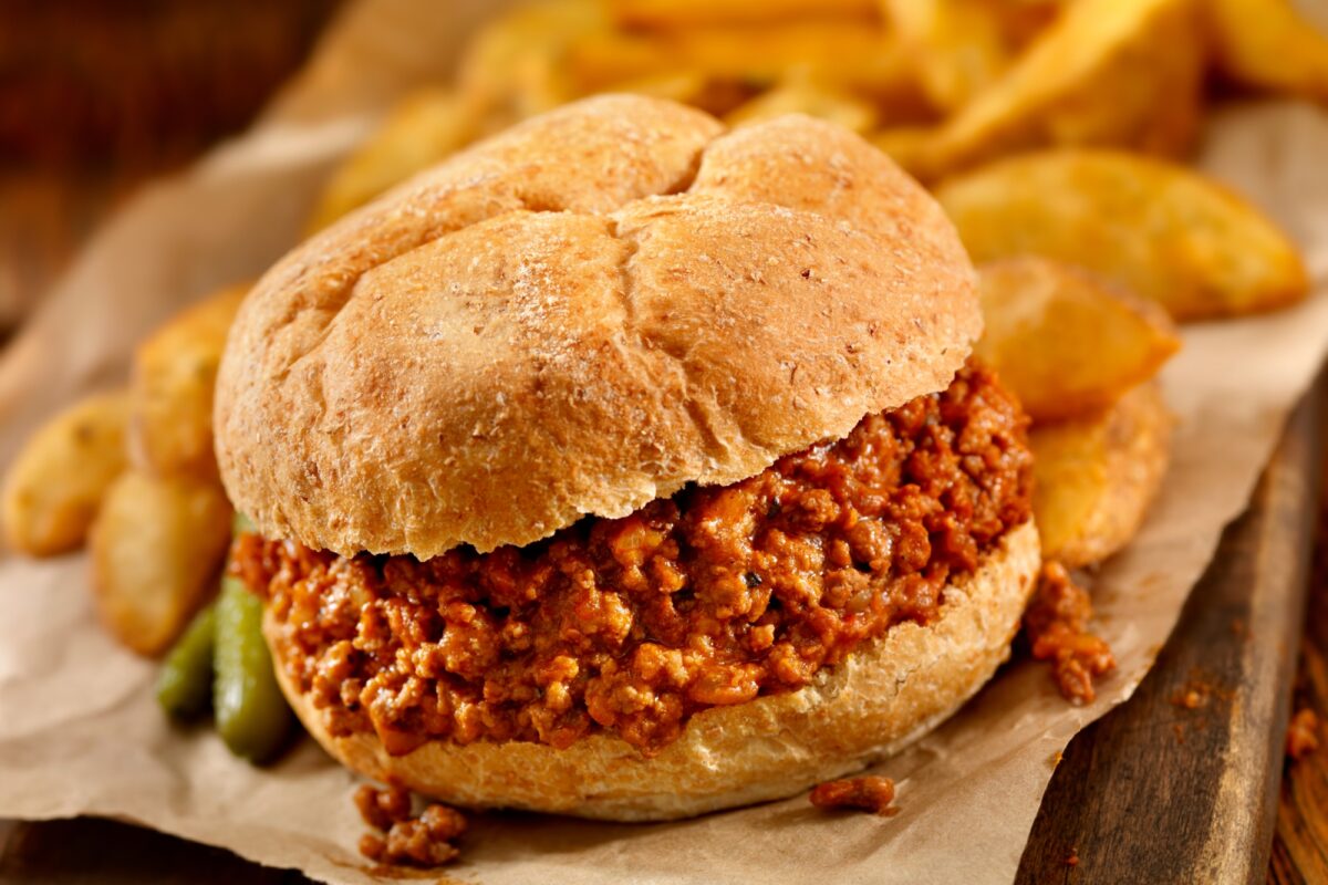 Sloppy Joe Sandwich