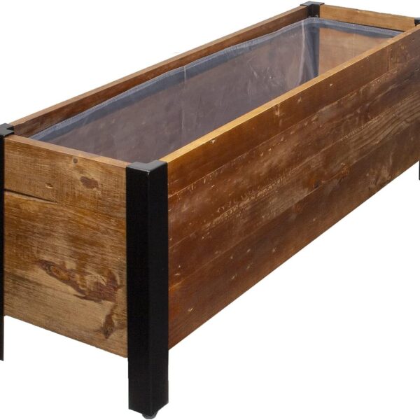 Recycled Wood Raised Garden Planter