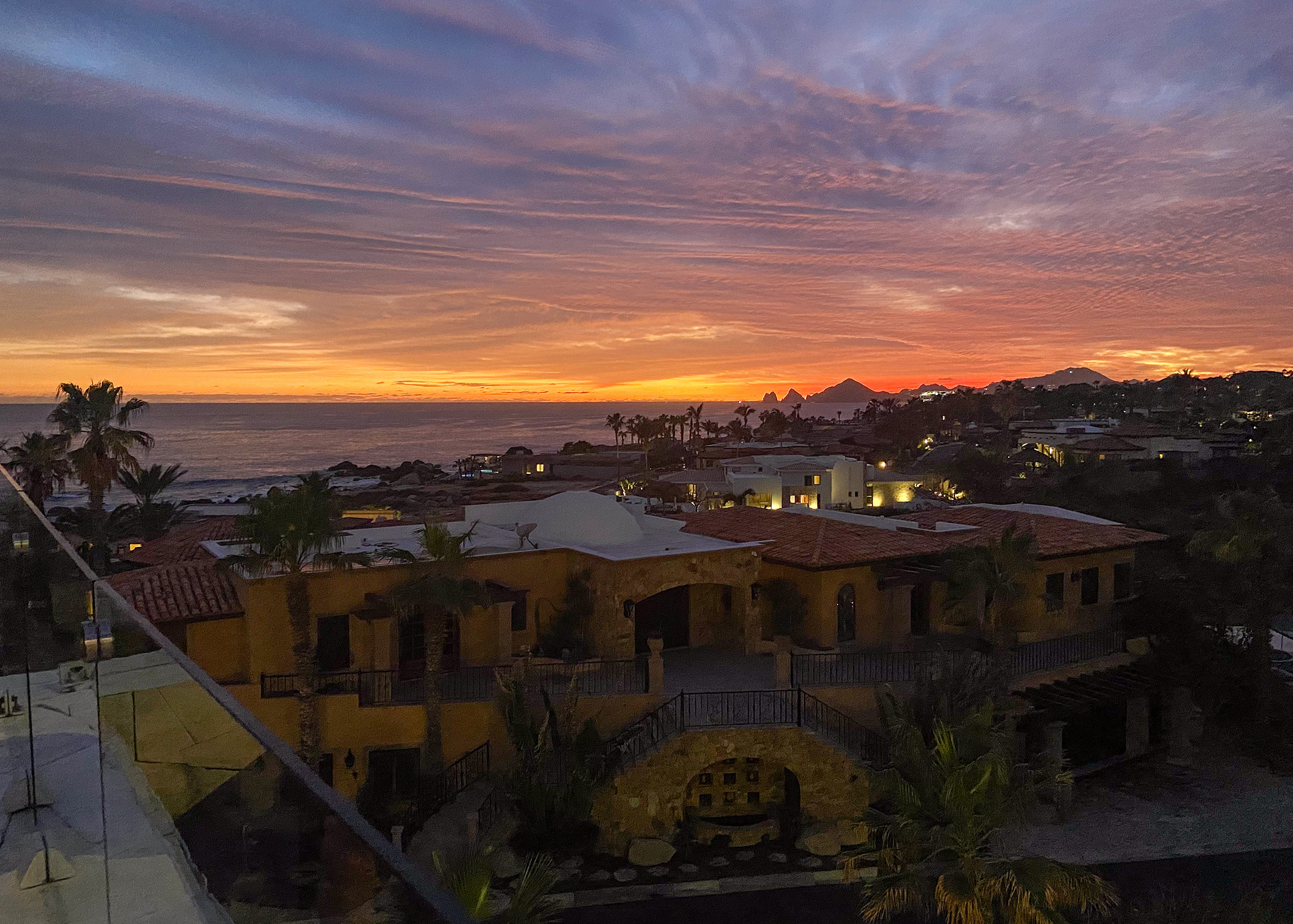 Cabo Resort Sunset