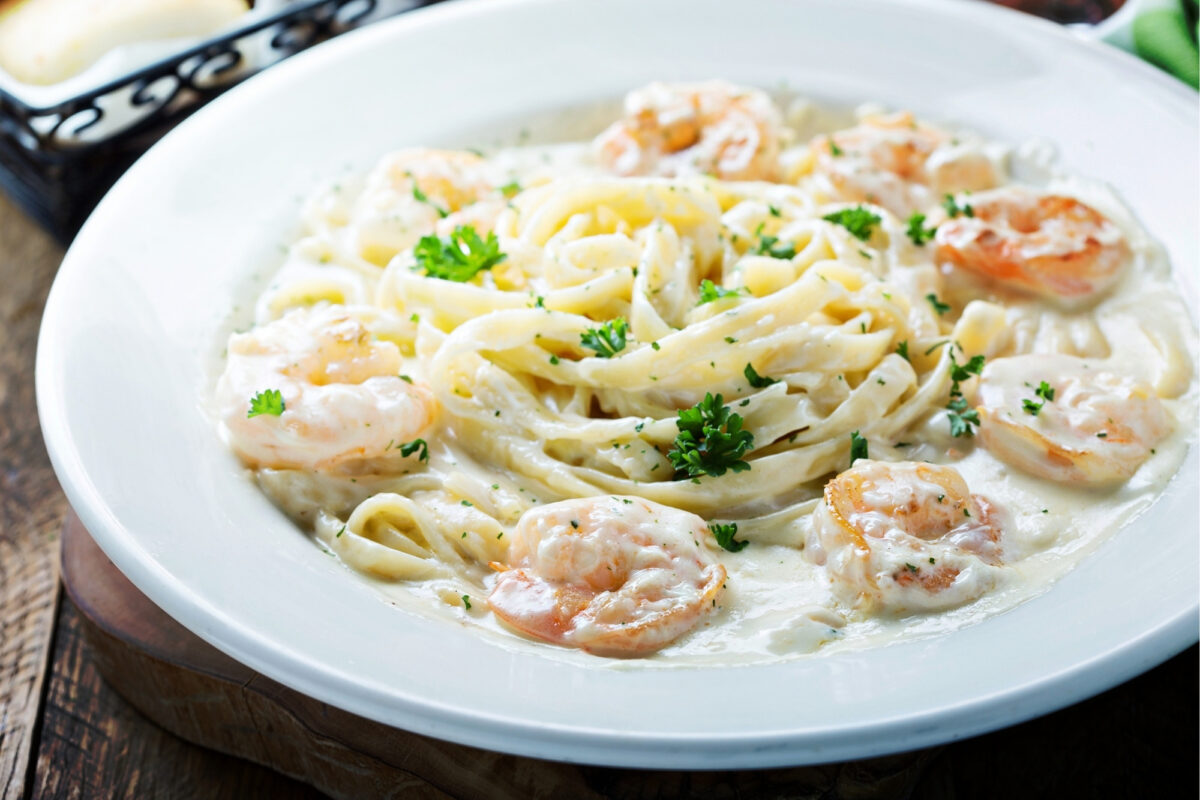 Shrimp Fettuccine