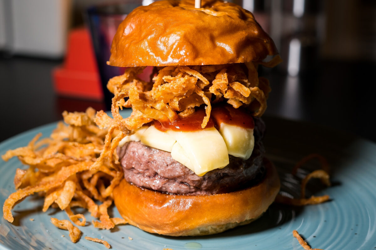 Hamburger & Onion Straws