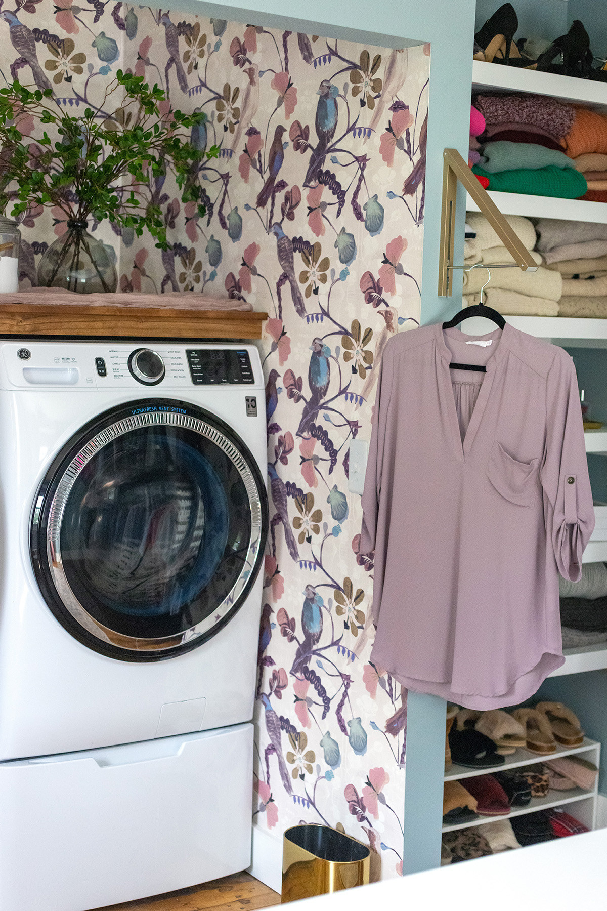 Master Closet | Laundry Wall Mounted Drying Rack