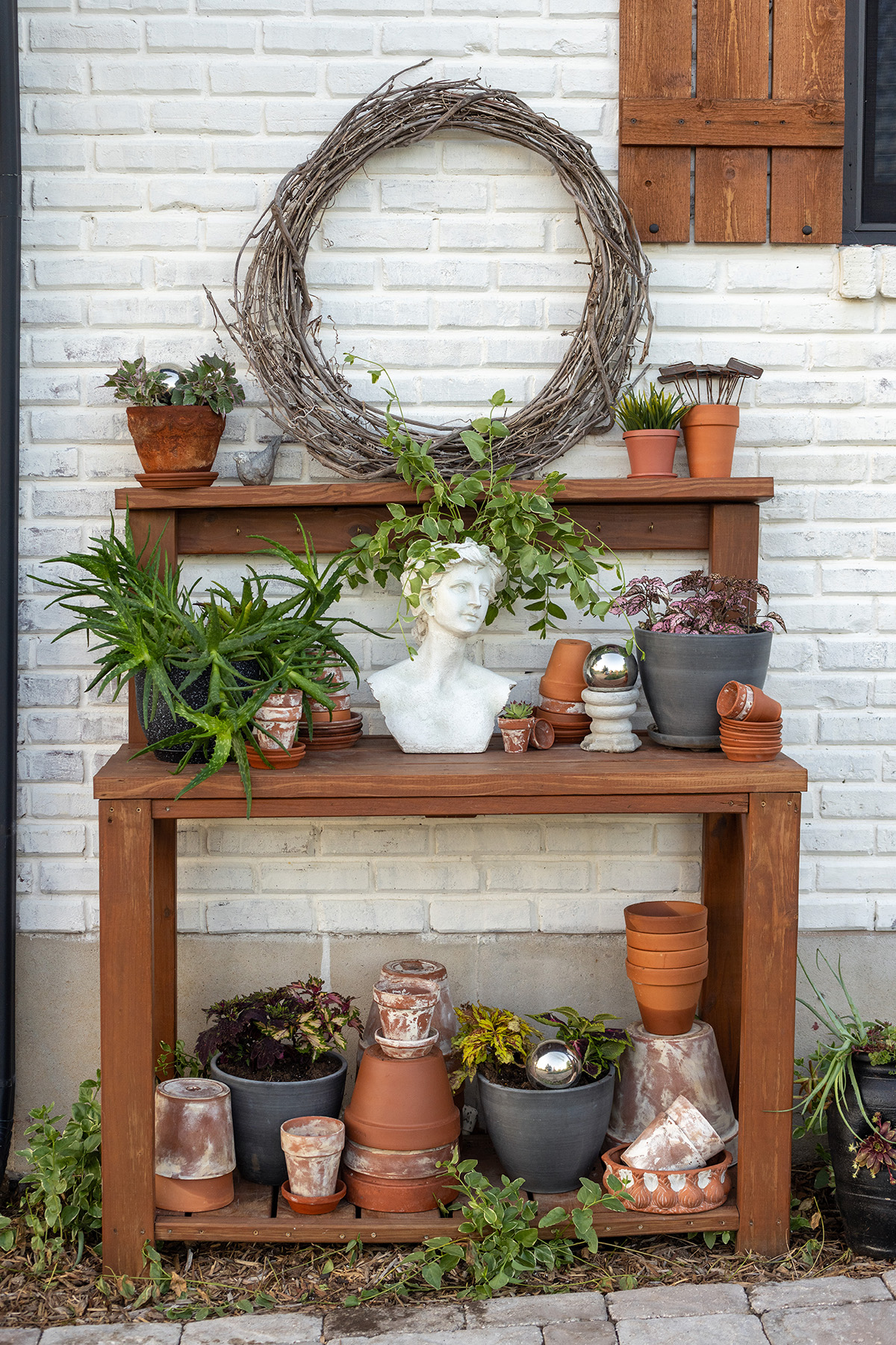 2024 Summer Potting Bench Plants