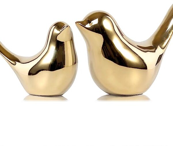 Decorative Gold Birds Set