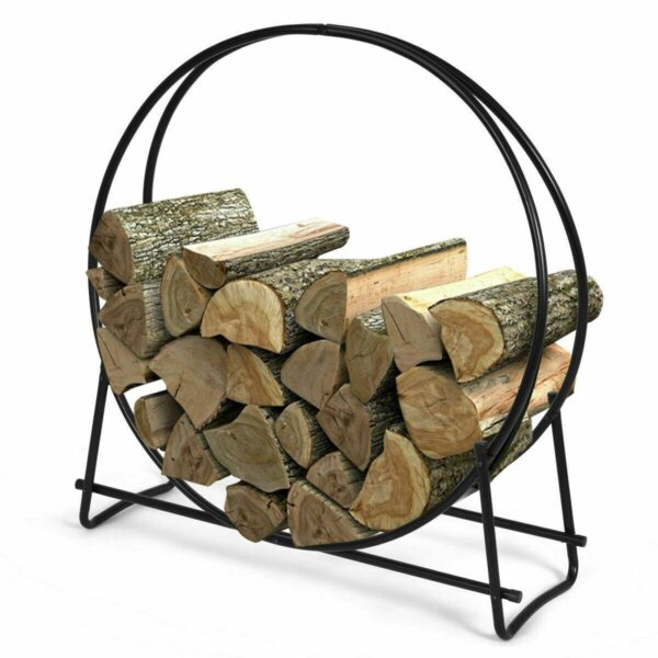 Round Firewood Storage Rack