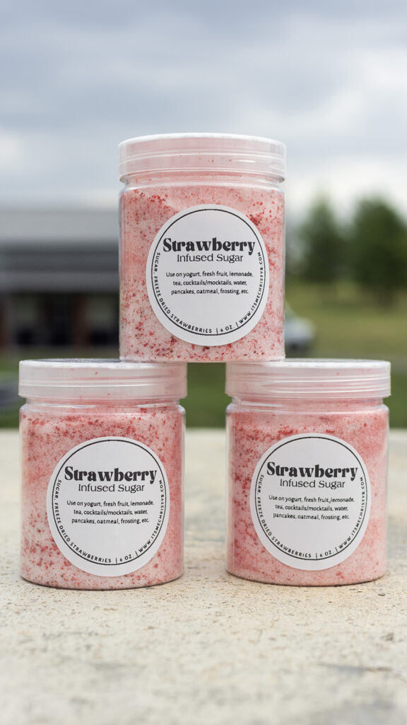 Strawberry Infused Sugar