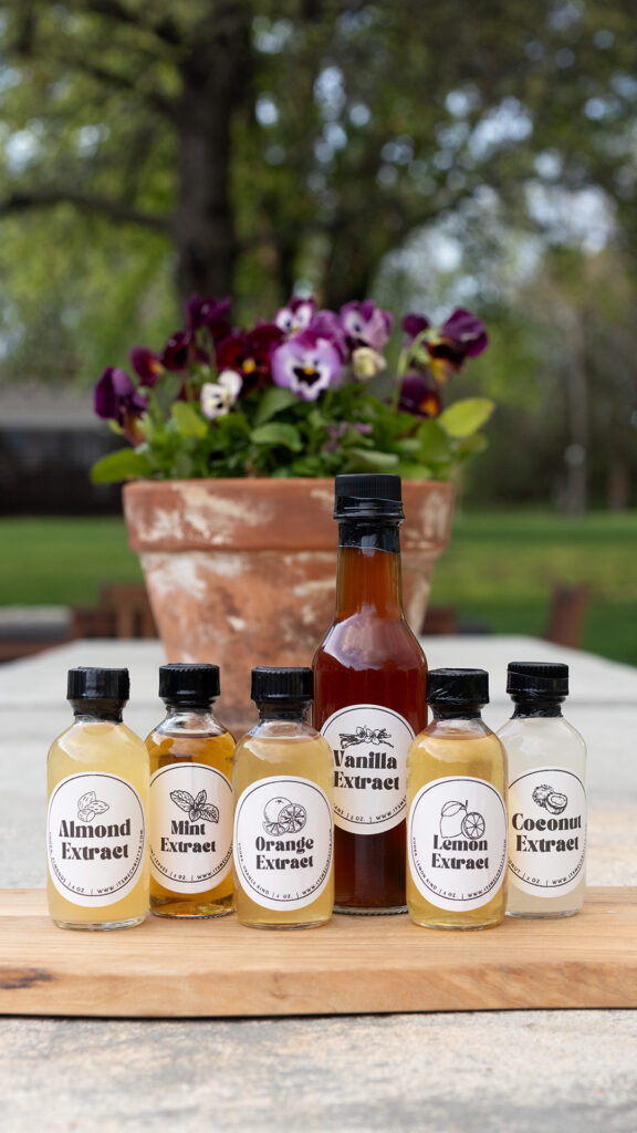 Various Homemade Extracts