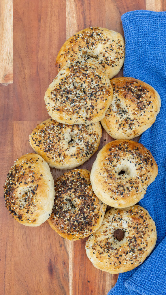 Sourdough Bagels